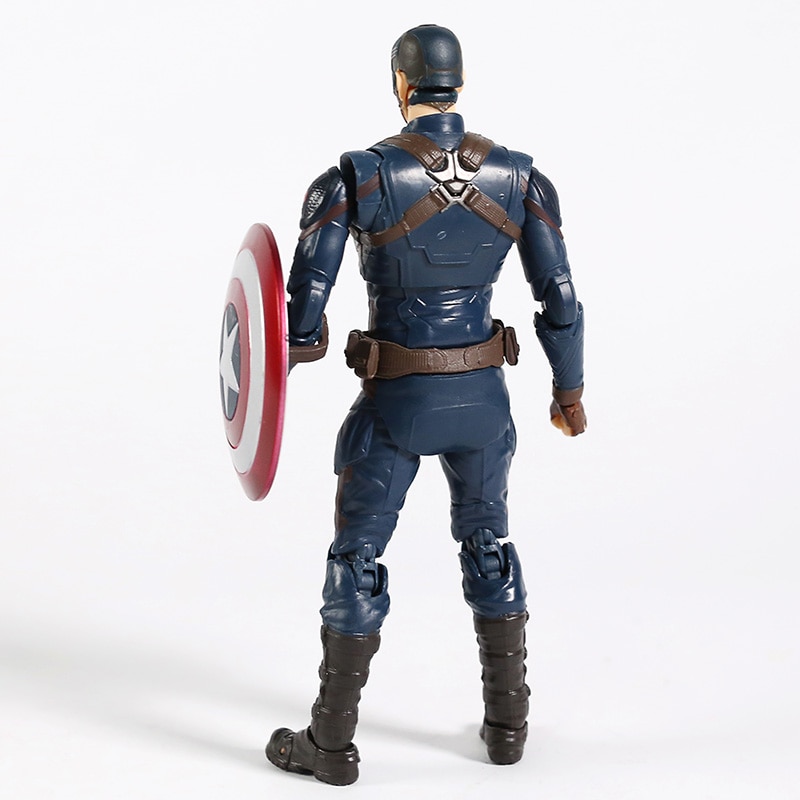 Купить атрибутику Экшн-Фигурка Капитан Америка с Щитом Мстители 15 см атрибутика