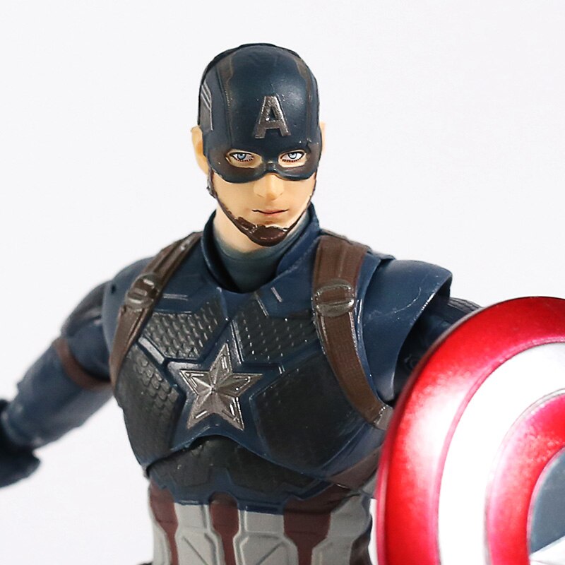 Купить атрибутику Экшн-Фигурка Капитан Америка с Щитом Мстители 15 см атрибутика