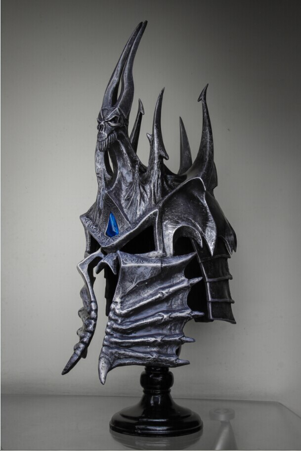 Купить атрибутику Шлем Король Лич 1:1 Warcraft Коллекционный мерч