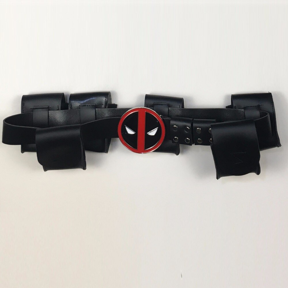 Deadpool Belt Cosplay Superhero Deadpool Adjustable Belts Costume Accessories Halloween Props 2