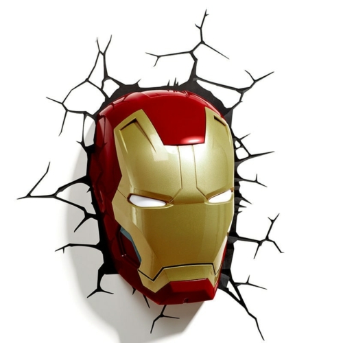 Железный Человек светильник (Iron Man Icon Light) из комиксов Марвел