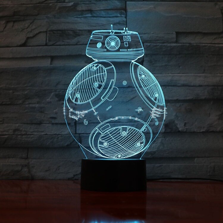 Светильник Ночной 3D Тематика Star Wars Прозрачный - hb9ebe08d46ba482e9874b6fafdcb0182q