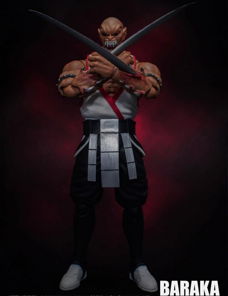 Купить атрибутику Фигурка Рейден Красный Костюм Mortal Kombat Коллекционная 1:12 мерчандайз