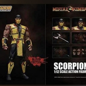 Купить Атрибутику Фигурка Scorpion Фаталити Mortal Kombat Коллекционная 1 К 12 Мерчандайз