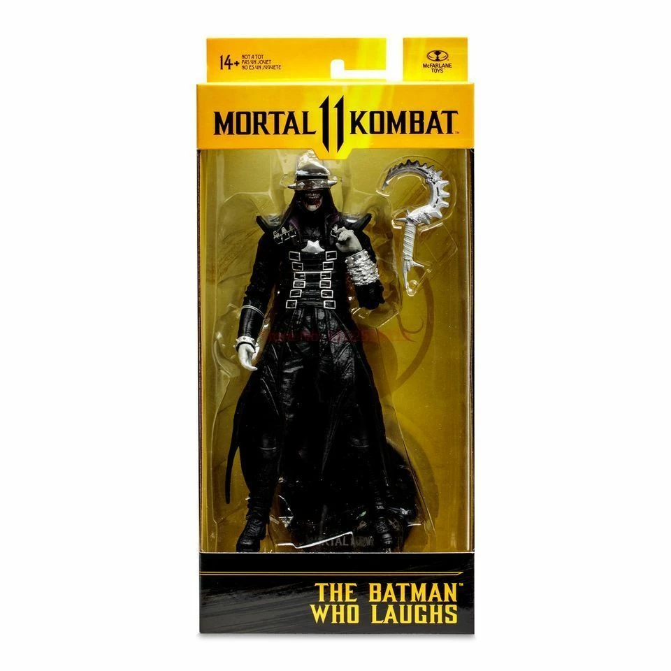 Купить атрибутику Фигурка Нуб Сайбот Mortal Kombat 11 Скин Бэтмена 17,8 см мерч